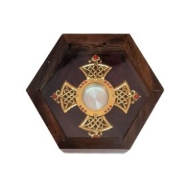 ΛΕΙΨΑΝΟΘΗΚΗ ΞΥΛΙΝΗ ΕΞΑΓΩΝΟ