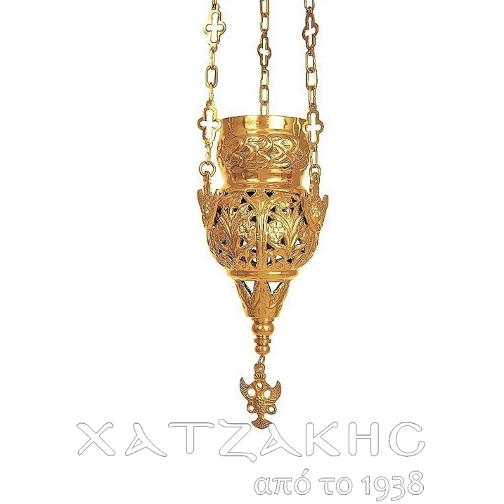 ΚΑΝΔΗΛΙ ΚΡΕΜΑΣΤΟ ΕΠΙΧΡΥΣΟ ΜΙΚΡΟ