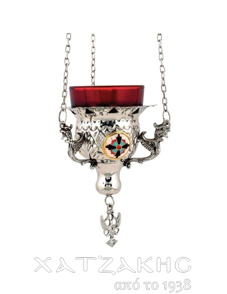 ΚΑΝΔΗΛΙ ΚΡΕΜΑΣΤΟ ΕΠΑΡΓΥΡΟ ΜΕ ΣΜΑΛΤΟ ΥΨΟΣ 11 CM