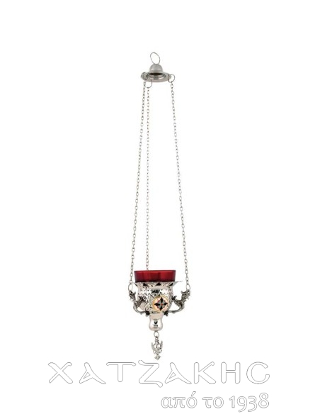 ΚΑΝΔΗΛΙ ΚΡΕΜΑΣΤΟ ΕΠΑΡΓΥΡΟ ΜΕ ΣΜΑΛΤΟ ΥΨΟΣ 11 CM