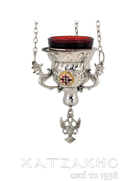 ΚΑΝΔΗΛΙ ΚΡΕΜΑΣΤΟ ΕΠΑΡΓΥΡΟ ΜΕ ΣΜΑΛΤΟ ΥΨΟΣ 9 CM