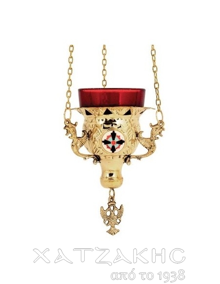 ΚΑΝΔΗΛΙ ΚΡΕΜΑΣΤΟ ΜΠΡΟΥΤΖΙΝΟ  ΜΕ ΣΜΑΛΤΟ