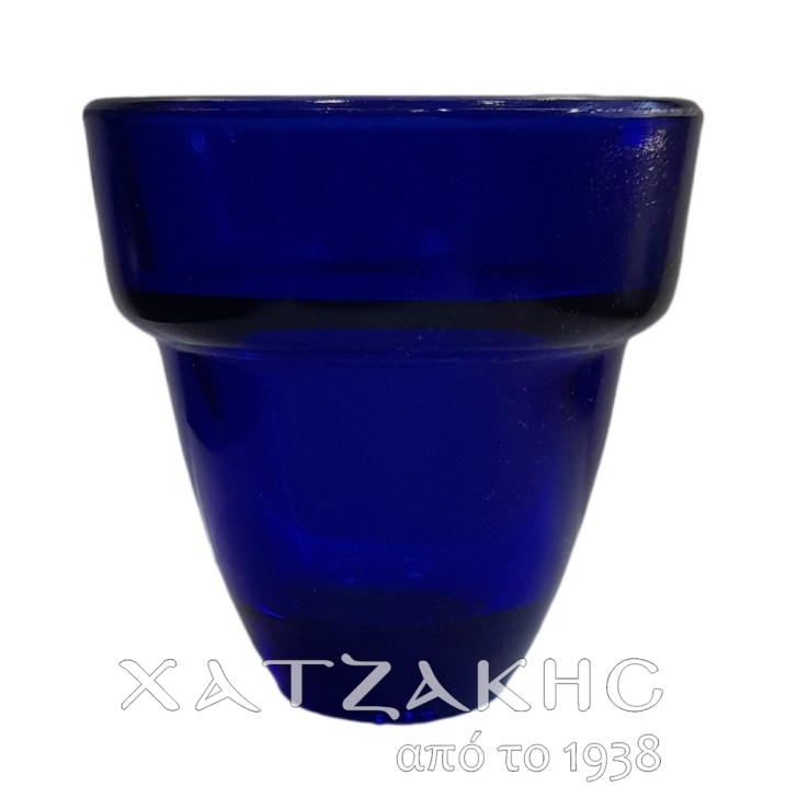 ΚΑΝΔΗΛΟΚΟΥΠΑ ΓΥΑΛΙΝΗ ΜΠΛΕ 8 X 8 CM