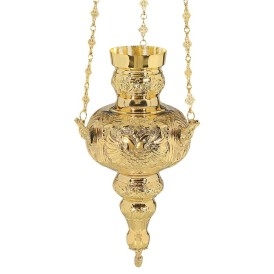 ΚΑΝΔΗΛΙ ΕΠΙΧΡΥΣΟ ΣΚΑΛΙΣΜΑ 29CM