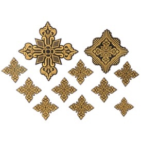 ΣΤΑΥΡΟΙ ΣΕΤ  ΧΡΥΣΟΚΕΝΤΗΤΟΙ...