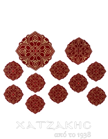 ΣΤΑΥΡΟΙ ΣΕΤ  ΧΡΥΣΟΚΕΝΤΗΤΟΙ ΓΙΑ ΑΜΦΙΑ