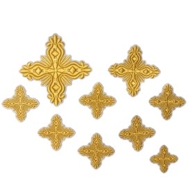 ΣΤΑΥΡΟΙ ΣΕΤ   ΧΡΥΣΟΚΕΝΤΗΤΟΙ...