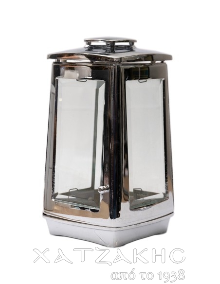 ΚΑΝΔΗΛΙ ΜΝΗΜΕΙΟΥ ΙΝΟΧ ΤΕΤΡΑΓΩΝΟ 17Χ27 CM