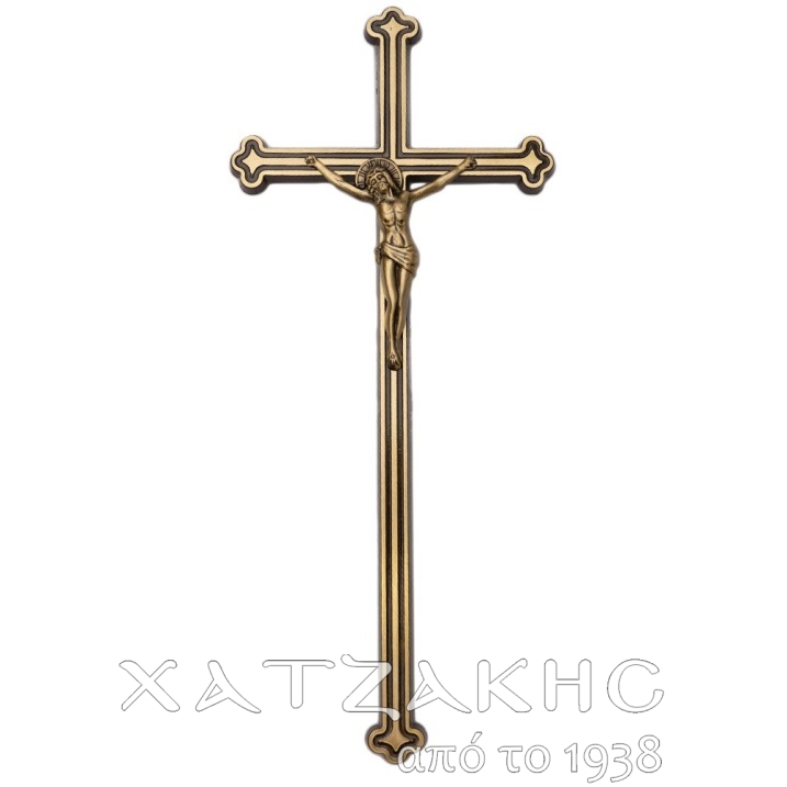 ΣΤΑΥΡΟΣ ΜΝΗΜΕΙOY ΜΠΡΟΥΤΖΙΝΟΣ 40Χ17 CM