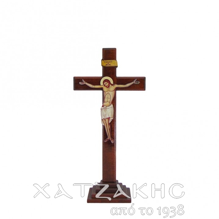 ΕΣΤΑΥΡΩΜΕΝΟΣ ΑΓΙΑΣ ΤΡΑΠΕΖΗΣ 15CM ΥΨΟΣ