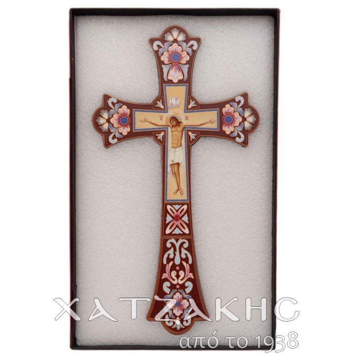 ΣΤΑΥΡΟΣ ΞΥΛΙΝΟΣ ΕΥΛΟΓΙΑΣ 30 X17 CM