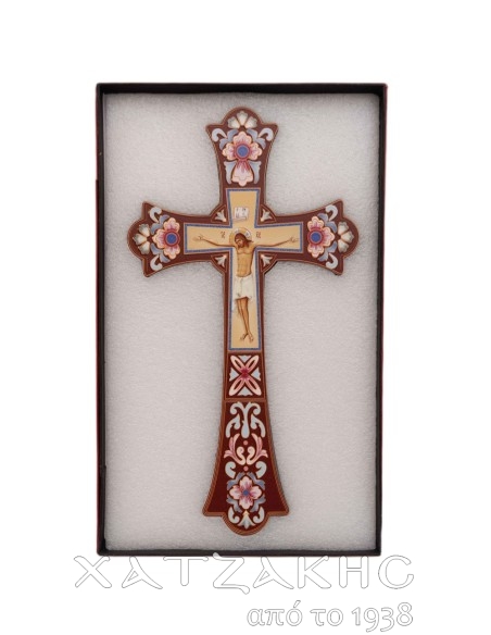 ΣΤΑΥΡΟΣ ΞΥΛΙΝΟΣ ΕΥΛΟΓΙΑΣ 30 X17 CM
