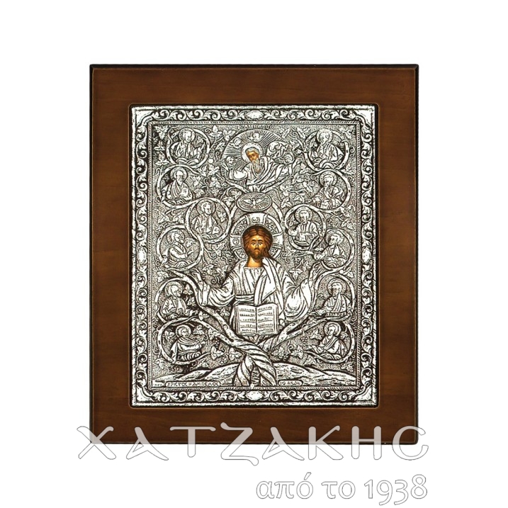 ΕΙΚΟΝΑ ΑΣΗΜΙ 925° ΑΜΠΕΛΟΣ 12 Χ 15