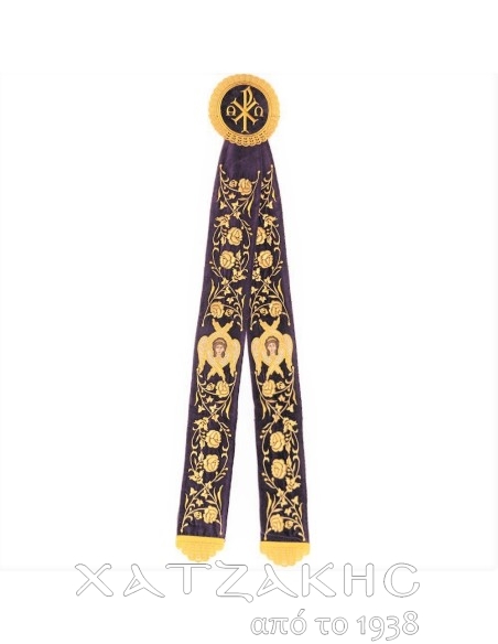 ΚΟΡΔΕΛΑ ΩΡΑΙΑΣ ΠΥΛΗΣ ΒΕΛΟΥΔΟ ΜΩΒ ΜΗΚΟΣ  120 CM ΧΡΥΣΟΚΕΝΤΗΤΗ