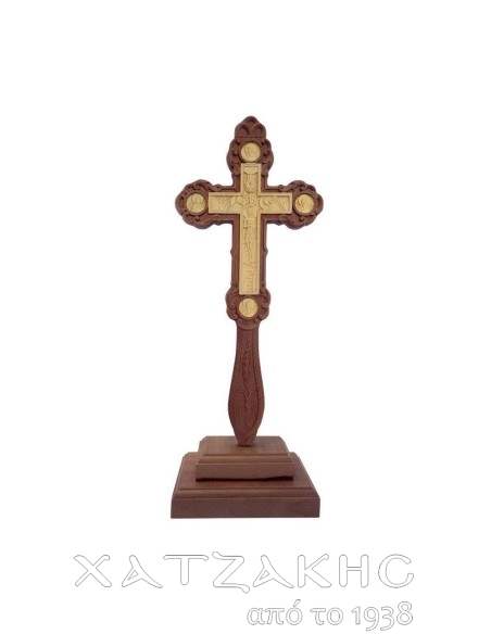 ΣΤΑΥΡΟΣ ΑΓΙΑΣΜΟΥ ΞΥΛΙΝΟΣ ΣΚΑΛΙΣΜΑ 25CM