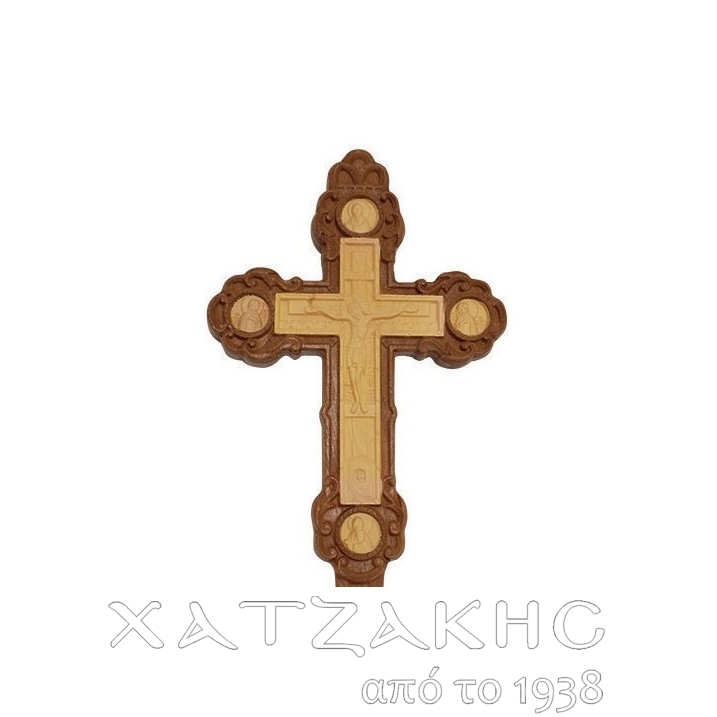 ΣΤΑΥΡΟΣ ΑΓΙΑΣΜΟΥ ΞΥΛΙΝΟΣ ΣΚΑΛΙΣΜΑ 25CM