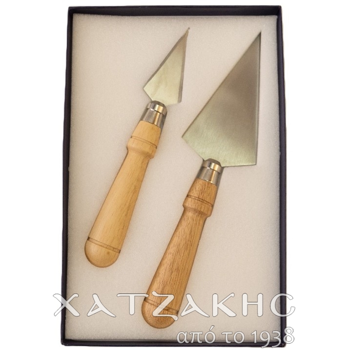 ΛΟΓΧΗ ΣΕΤ 2 ΤΕΜΑΧΙΩΝ ΞΥΛΙΝΗ ΛΑΒΗ