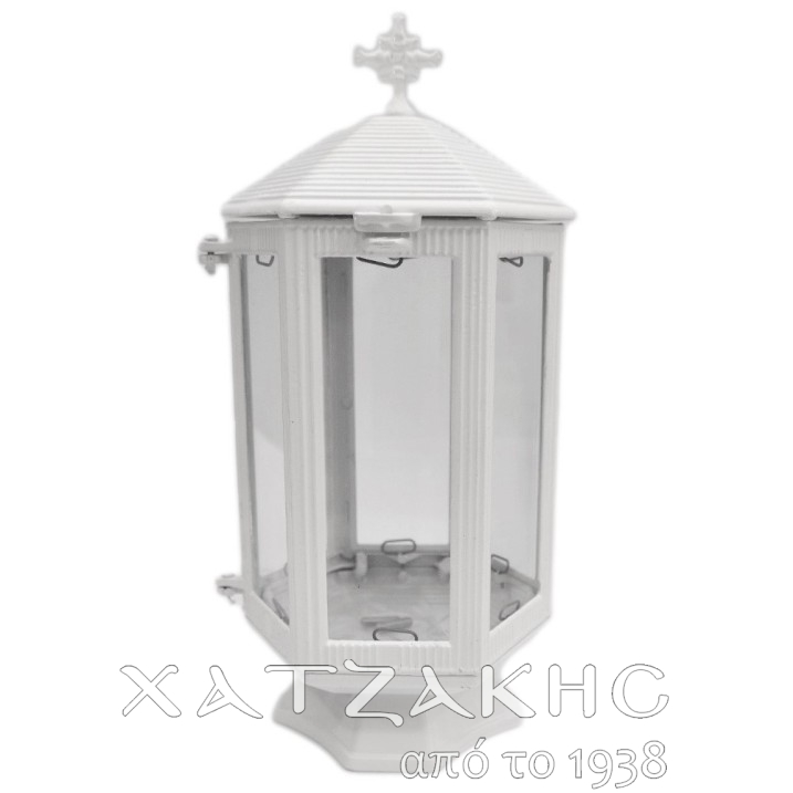 ΚΑΝΔΗΛΙ ΜΝΗΜΕΙΟΥ ΛΕΥΚΟ ΕΞΑΓΩΝΟ