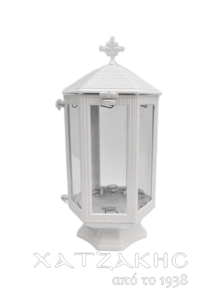 ΚΑΝΔΗΛΙ ΜΝΗΜΕΙΟΥ ΛΕΥΚΟ ΕΞΑΓΩΝΟ