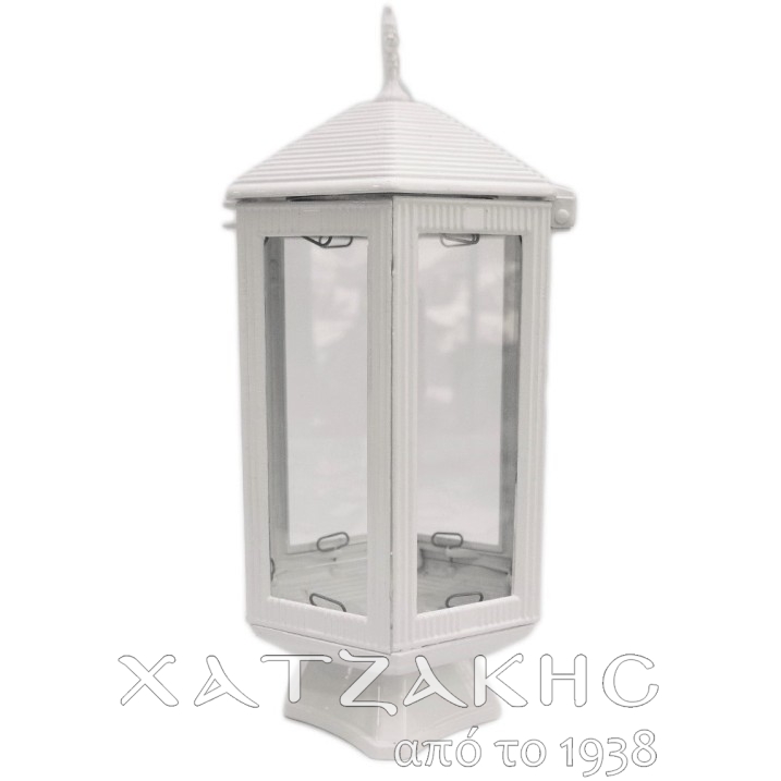 ΚΑΝΔΗΛΙ ΜΝΗΜΕΙΟΥ ΛΕΥΚΟ ΕΞΑΓΩΝΟ