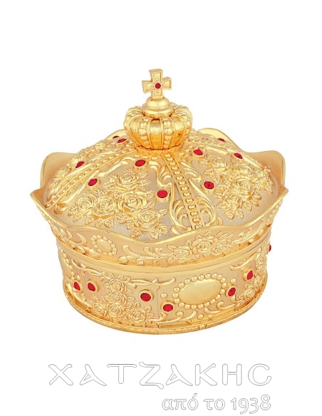 ΛΕΙΨΑΝΟΘΗΚΗ  ΜΕΓΑΛΗ 15 Χ 17 ΕΠΑΡΓΥΡΗ-ΕΠΙΧΡΥΣΗ