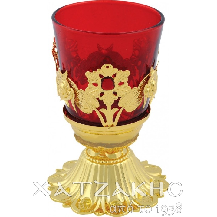 ΚΑΝΔΗΛΙ ΕΠΙΤΡΑΠΕΖΙΟ ΕΠΙΧΡΥΣΟ 12CM