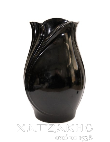 ΑΝΘΟΔΟΧΕΙΟ ΤΟΥΛΙΠΑ ΜΝΗΜΕΙΟΥ ΜΑΥΡΟ 30Χ17 CM