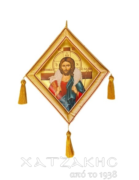 ΕΠΙΓΟΝΑΤΙΟ ΜΕΤΑΞΟΤΥΠΙΑ ΙΗΣΟΥΣ  ΜΕ ΧΡΥΣΟ ΑΓΙΟΓΡΑΦΙΑΣ