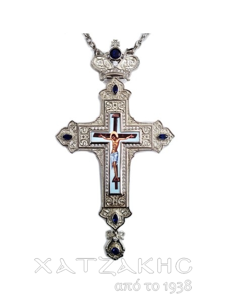 ΣΤΑΥΡΟΣ ΕΠΙΣΤΗΘΙΟΣ ΕΠΑΡΓΥΡΟΣ ΜΕ ΡΩΣΙΚΟ ΣΜΑΛΤΟ