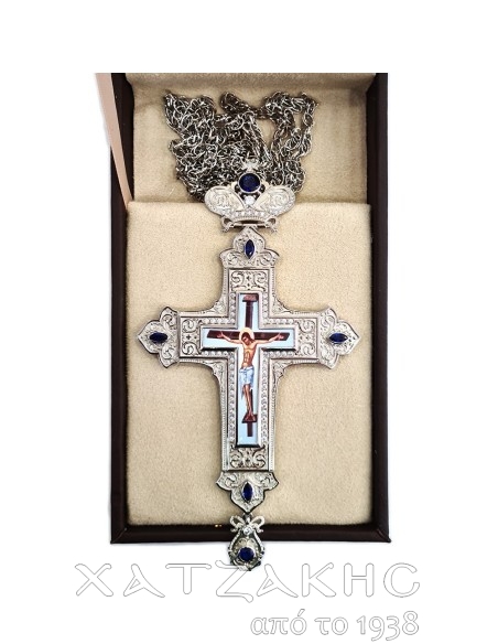 ΣΤΑΥΡΟΣ ΕΠΙΣΤΗΘΙΟΣ ΕΠΑΡΓΥΡΟΣ ΜΕ ΡΩΣΙΚΟ ΣΜΑΛΤΟ