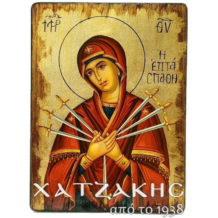 ΕΙΚΟΝΑ ΧΕΙΡΟΠΟΙΗΤΗ ΠΑΝΑΓΙΑ ΕΠΤΑΣΠΑΘΗ...