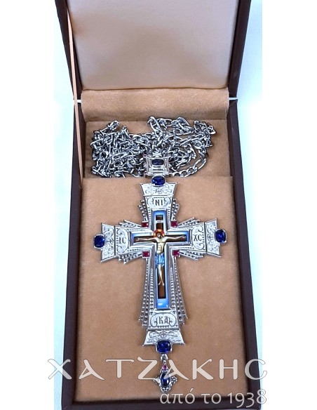 ΣΤΑΥΡΟΣ ΕΠΙΣΤΗΘΙΟΣ ΕΠΑΡΓΥΡΟΣ ΜΕ ΡΩΣΙΚΟ ΣΜΑΛΤΟ