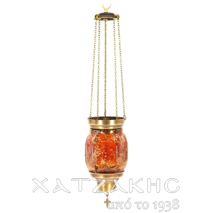 ΚΑΝΔΗΛΙ ΣΥΡΩΜΕΝΟ ΚΡΕΜΑΣΤΟ ΓΥΑΛΙΝΟ