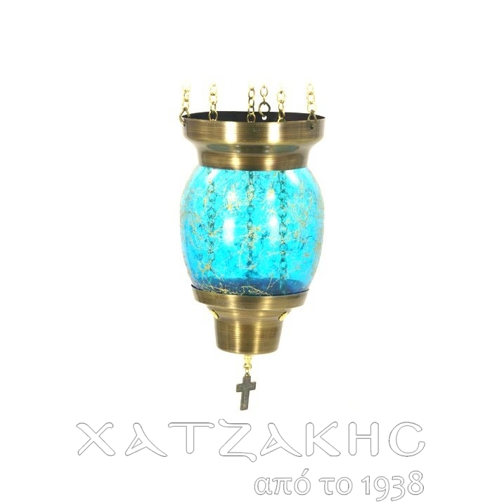 ΚΑΝΔΗΛΙ ΣΥΡΩΜΕΝΟ ΚΡΕΜΑΣΤΟ ΓΥΑΛΙΝΟ