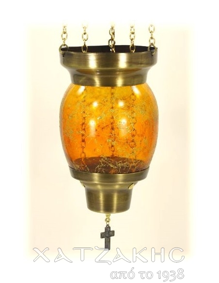 ΚΑΝΔΗΛΙ ΣΥΡΩΜΕΝΟ ΚΡΕΜΑΣΤΟ ΓΥΑΛΙΝΟ