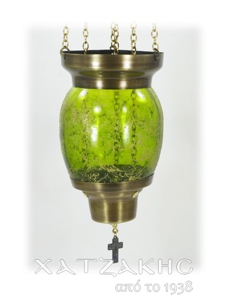 ΚΑΝΔΗΛΙ ΣΥΡΩΜΕΝΟ ΚΡΕΜΑΣΤΟ ΓΥΑΛΙΝΟ