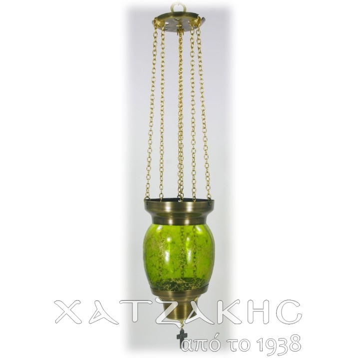 ΚΑΝΔΗΛΙ ΣΥΡΩΜΕΝΟ ΚΡΕΜΑΣΤΟ ΓΥΑΛΙΝΟ