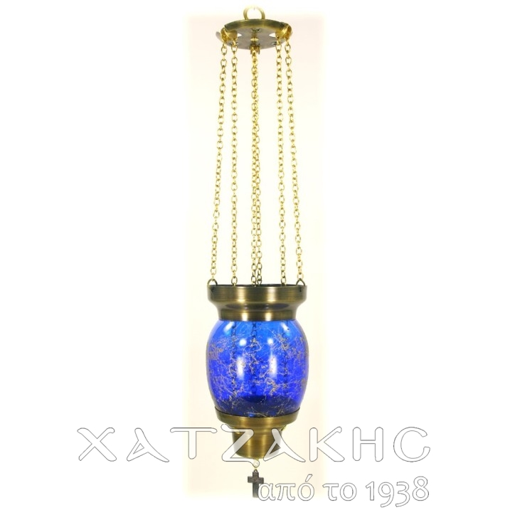 ΚΑΝΔΗΛΙ ΣΥΡΩΜΕΝΟ ΚΡΕΜΑΣΤΟ ΓΥΑΛΙΝΟ