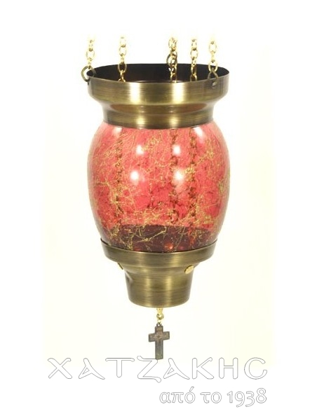 ΚΑΝΔΗΛΙ ΣΥΡΩΜΕΝΟ ΚΡΕΜΑΣΤΟ ΓΥΑΛΙΝΟ