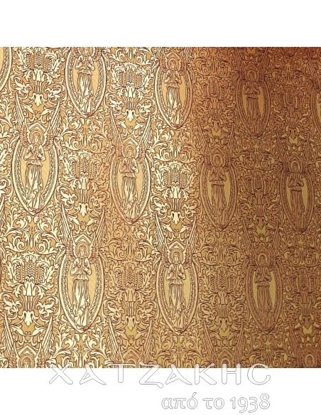 ΙΕΡΑΤΙΚΟ ΥΦΑΣΜΑ ΣΤΟΦΑ 180CM ΦΑΡΔΟΣ ΧΡΥΣΟ-ΧΡΥΣΟ-ΒΥΣΣΥΝΙ