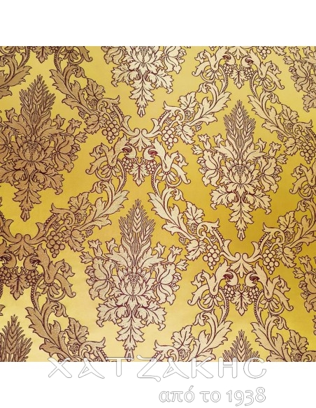 ΙΕΡΑΤΙΚΟ ΥΦΑΣΜΑ ΣΤΟΦΑ 180CM ΦΑΡΔΟΣ ΧΡΥΣΟ-ΧΡΥΣΟ-ΒΥΣΣΥΝΙ