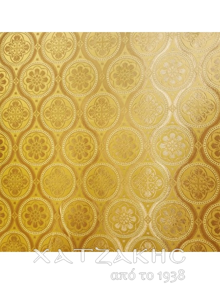 ΙΕΡΑΤΙΚΟ ΥΦΑΣΜΑ ΣΤΟΦΑ 180CM ΦΑΡΔΟΣ ΧΡΥΣΟ-ΧΡΥΣΟ