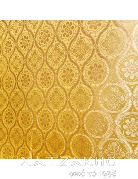 ΙΕΡΑΤΙΚΟ ΥΦΑΣΜΑ ΣΤΟΦΑ 180CM ΦΑΡΔΟΣ ΧΡΥΣΟ-ΧΡΥΣΟ