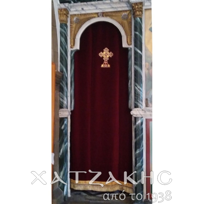 ΘΥΡΑ ΒΕΛΟΥΔΟ ΜΕ ΕΤΟΙΜΟ ΣΤΑΥΡΟ