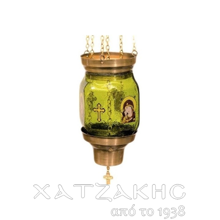 ΚΑΝΔΗΛΙ ΣΥΡΩΜΕΝΟ ΚΡΕΜΑΣΤΟ ΓΥΑΛΙΝΟ...