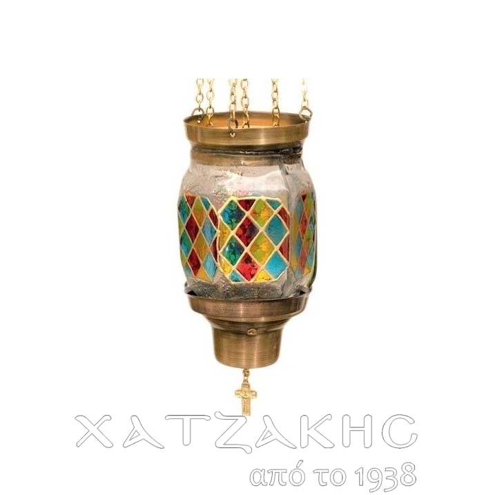 ΚΑΝΔΗΛΙ ΣΥΡΩΜΕΝΟ ΚΡΕΜΑΣΤΟ ΓΥΑΛΙΝΟ ΒΙΤΡΩ