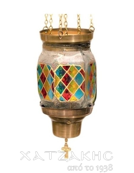 ΚΑΝΔΗΛΙ ΣΥΡΩΜΕΝΟ ΚΡΕΜΑΣΤΟ ΓΥΑΛΙΝΟ ΒΙΤΡΩ