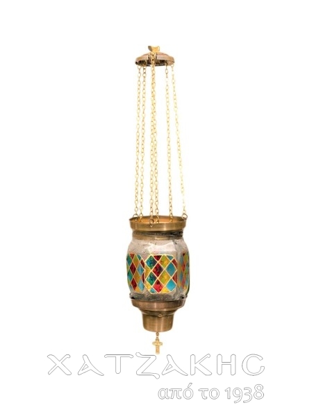 ΚΑΝΔΗΛΙ ΣΥΡΩΜΕΝΟ ΚΡΕΜΑΣΤΟ ΓΥΑΛΙΝΟ ΒΙΤΡΩ