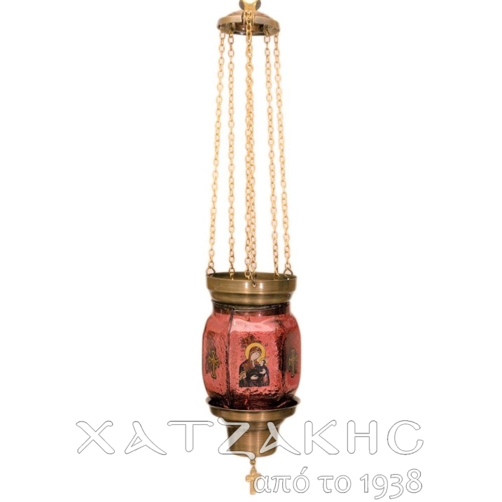 ΚΑΝΔΗΛΙ ΣΥΡΩΜΕΝΟ ΚΡΕΜΑΣΤΟ ΓΥΑΛΙΝΟ ΦΡΕΖ