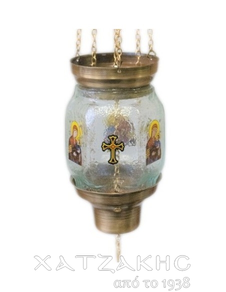 ΚΑΝΔΗΛΙ ΣΥΡΩΜΕΝΟ ΚΡΕΜΑΣΤΟ ΓΥΑΛΙΝΟ ΔΙΑΦΑΝΕΣ